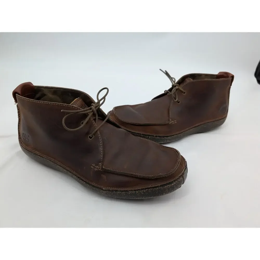 Timberland Smart Men's 13W Moccasin Loaders Leather Brown 89044 0528 Comfort